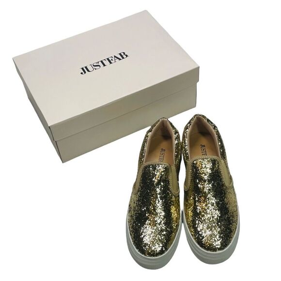 NIB JustFab Champaign Block Platform Sneakers - Size 6.5 - Picture 6 of 14